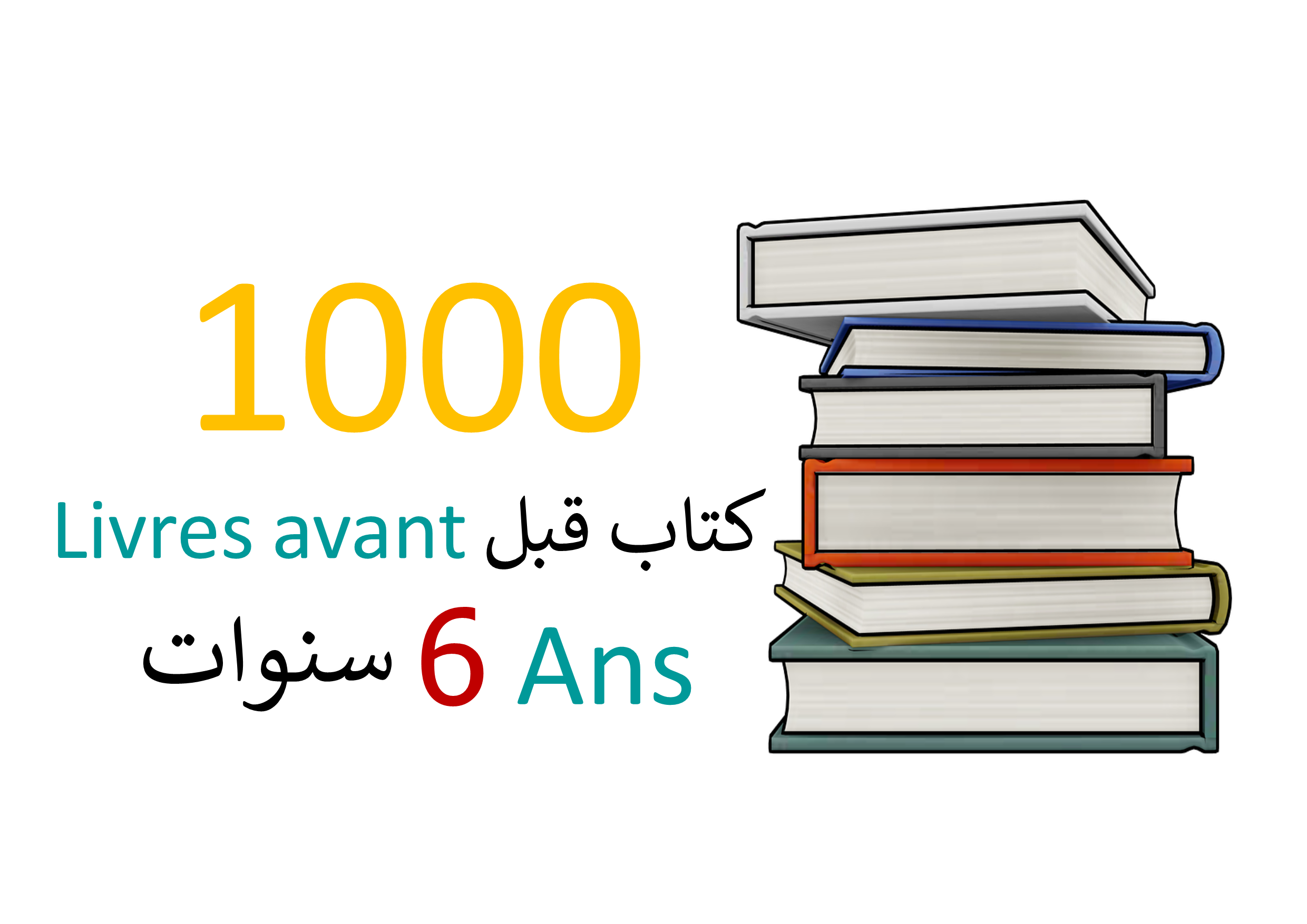 1000 livres avant 6 ans